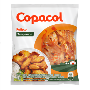 Petisco de frango temperado