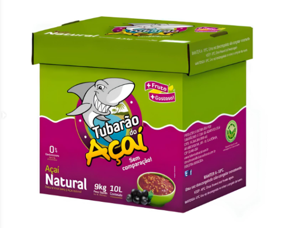 Açaí creme tubarão