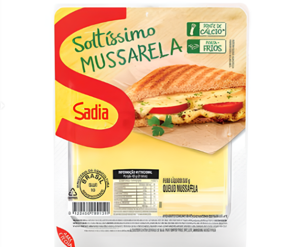 Sadia - soltissimo - mussarela - fatiada