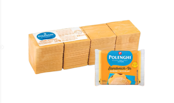 Polenghi queijo cheddar