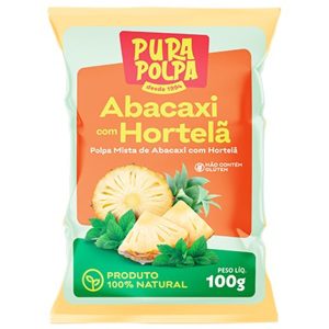 Abacaxi com hortelã