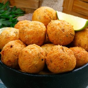Bolinho de tilápia