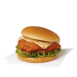 Hamburguer empanado de frango